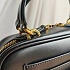 Женская кожаная сумка 22x15 - Black