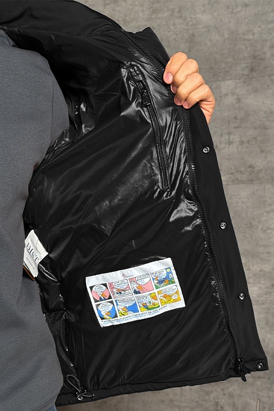 Мужской пуховик Moncler Fornas - Black