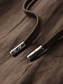 Льняной костюм коричневого цвета Loro Piana premium