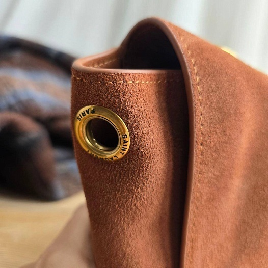 Замшевая сумка Yves Saint Laurent Kate 33x19 см   