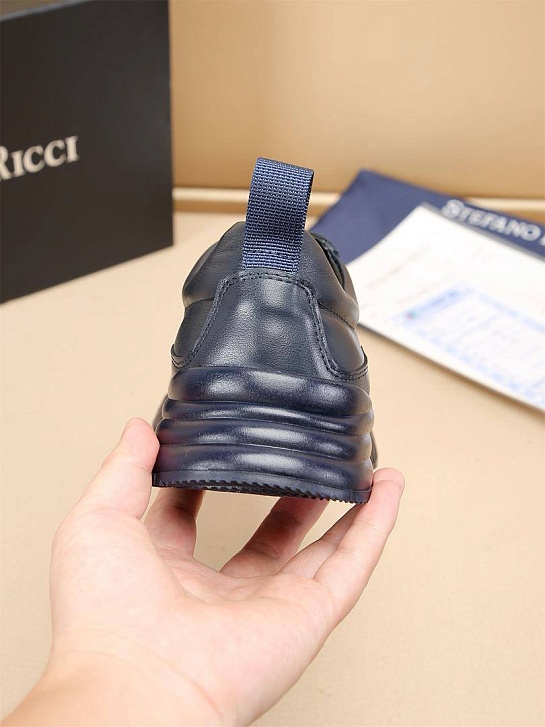 Мужские кожаные кроссовки Stefano Ricci