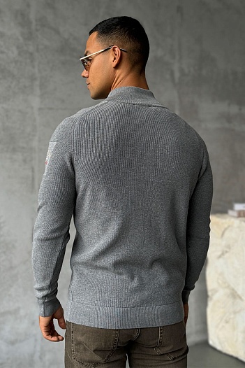 Мужская кофта Paul & Shark zip-up - Grey   