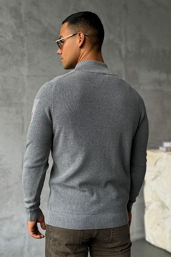 Мужская кофта Paul & Shark zip-up - Grey