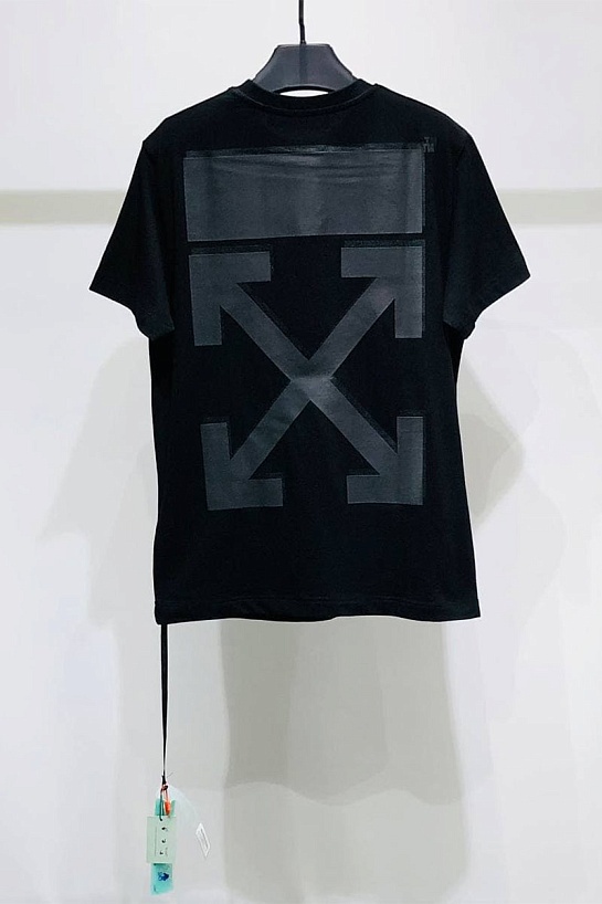 Оверсайз футболка Off-White "Arrows" - Black