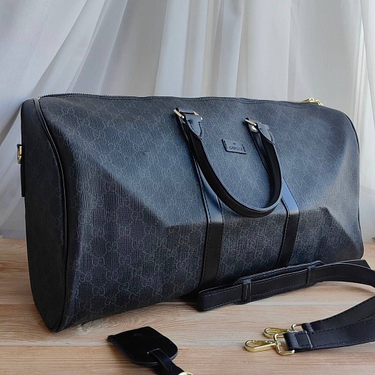 Дорожная сумка Gucci GG Supreme Medium Carry On Duffle 50x25 см (2 расцветки)   
