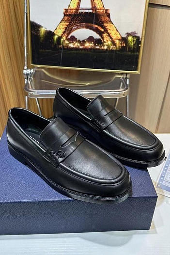 Мужские кожаные лоферы Dior Granville   