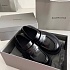 Женские чёрные кожаные лоферы Balenciaga Premium