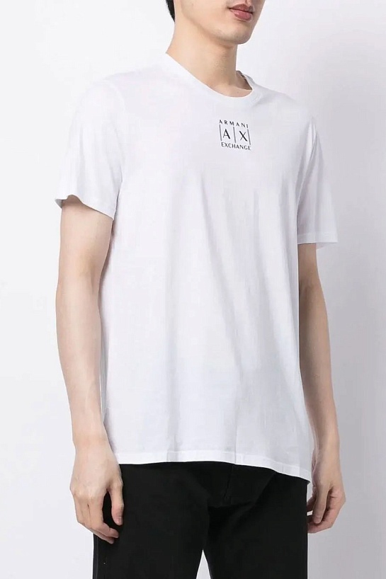 Футболка белого цвета Armani Exchange