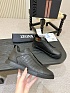 Мужские кроссовки Ermenegildo Zegna Triple Stitch Alligator - Black