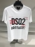 Мужская белая футболка Dsquared2 Brothers