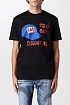 Футболка чёрного цвета Dsquared2 Too Big