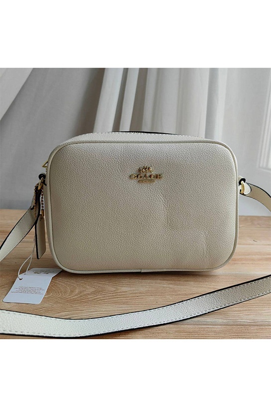 Кожаная сумка Coach Mini Jamie 22x16 см