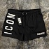 Мужские шорты Dsquared2 "ICON" - Black