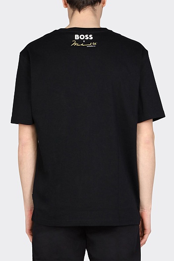 Чёрная футболка Hugo Boss Muhammad Ali   