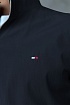 Ветровка тёмно-синего цвета Tommy Hilfiger logo-embroidered