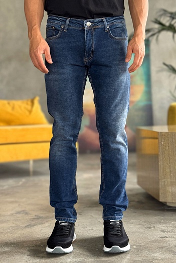 Синие джинсы Loro Piana   