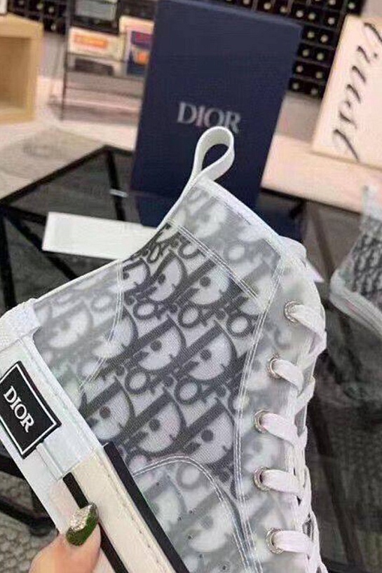 Женские текстильные кроссовки Dior Walk'n'Dior