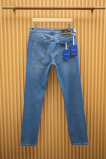 Мужские синие джинсы Jacob Cohen Premium   