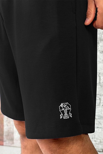 Мужские чёрные шорты Brunello Cucinelli    