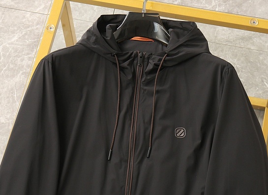 Ветровка чёрного цвета Zegna premium