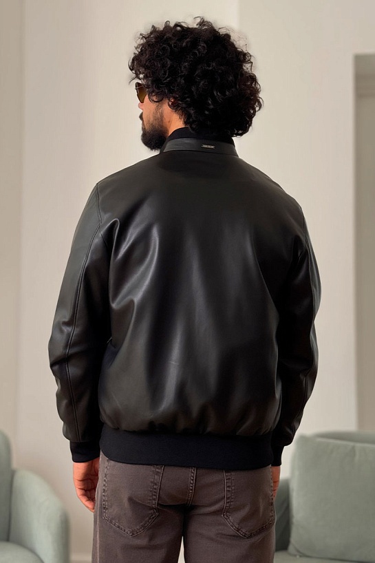 Мужская кожаная куртка Loro Piana