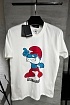 Белая футболка Dsquared2 smurfs graphic-print