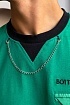 Зелёная оверсайз футболка Bottega Veneta Chain