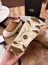 Женские слипоны UGG Tasman Weather Hybrid - Chestnut / White