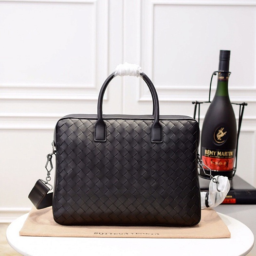 Кожаный портфель Bottega Veneta Premium 36x27x6 см   