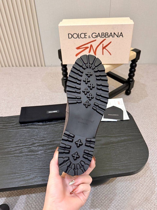Мужские замшевые лоферы Dolce & Gabbana