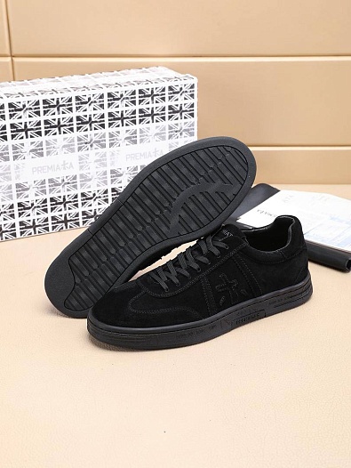 Замшевые кроссовки Premiata Bonnie - Black   