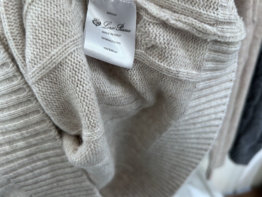 Мужской свитер Loro Piana premium - Beige   