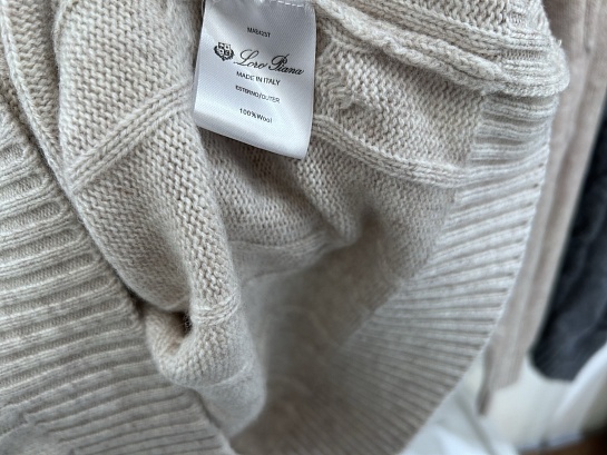 Мужской свитер Loro Piana premium - Beige