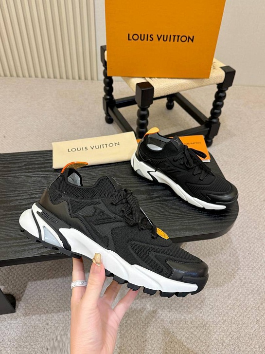 Мужские кроссовки Louis Vuitton Runner Tatic - Black