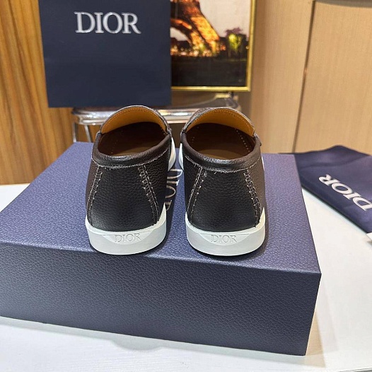Мужские кожаные лоферы Dior   