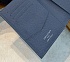 Кожаная обложка для паспорта Louis Vuitton Indigo Blue Damoflage premium 14x10x2.5 см