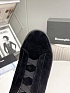 Кроссовки с мехом Ermenegildo Zegna Triple Stitch low-top - Black