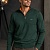 Мужской джемпер Hugo Boss quarter zip - Green