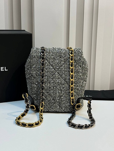 Женский рюкзак Chanel 19 Premium 26x22x16 см   