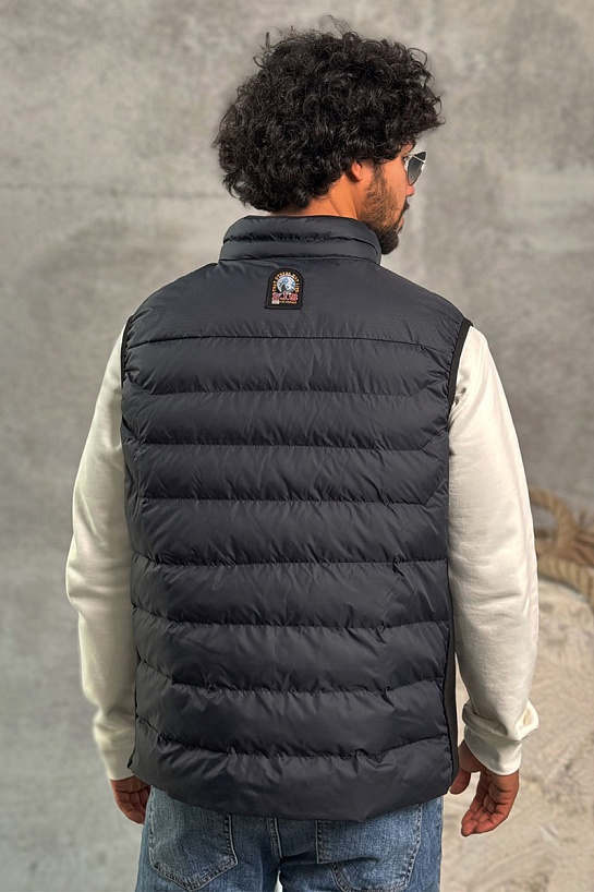 Мужской тёмно-синий жилет Parajumpers