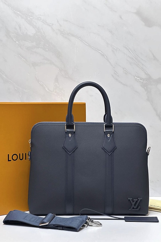 Кожаный портфель Louis Vuitton Takeoff premium 39x29x7 см