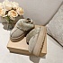 Замшевые женские слиперы с мехом UGG Funkette Platform