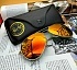 Солнцезащитные очки Ray-Ban Aviator Large Metal - Orange Mirrored