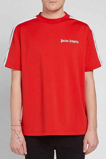Мужская футболка Palm Angels Track - Red   