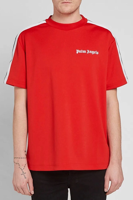Мужская футболка Palm Angels Track - Red