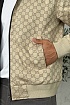 Чёрная двусторонняя ветровка Gucci