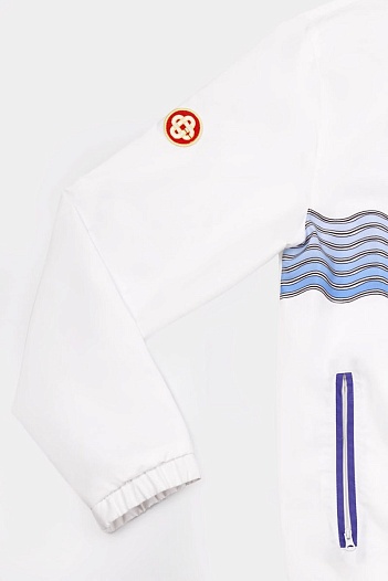 Белая ветровка Casablanca Shell Suit Track   