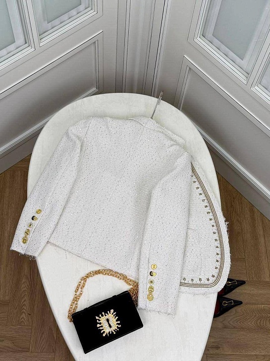 Женский пиджак Schiaparelli premium - White