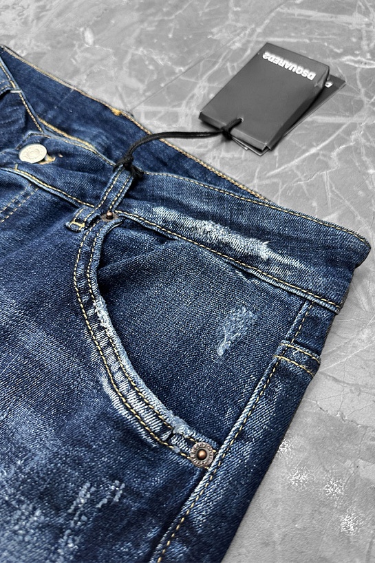 Мужские джинсовые шорты Dsquared2