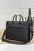 Кожаный портфель Bottega Veneta Premium 41x31x7 см